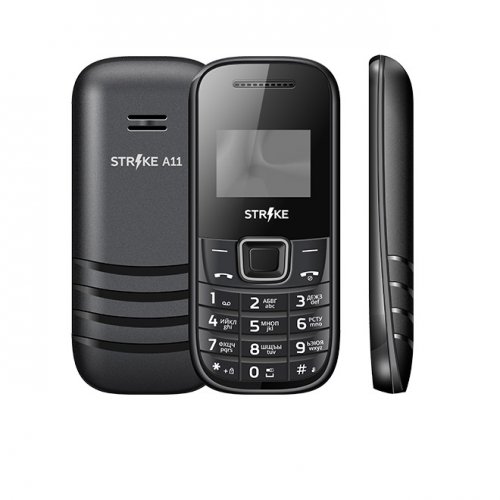 Мобильный телефон Strike A11 Black BZ