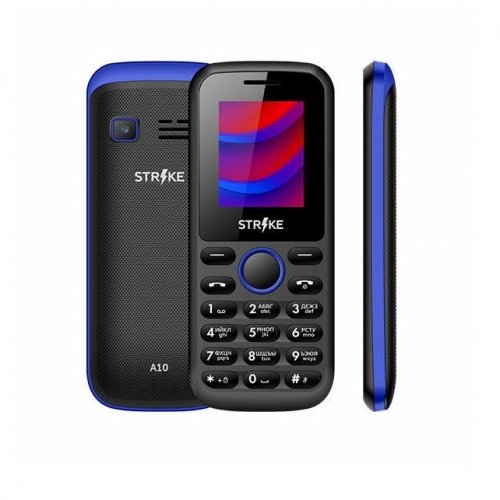 Мобильный телефон Strike A10 Black/Blue