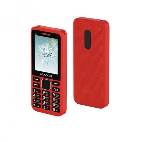 Мобильный телефон Maxvi C25 Red