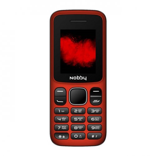 Мобильный телефон Nobby 101 Black/Red