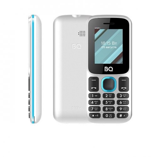 Мобильный телефон BQ 1848 Step+ White/Blue