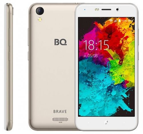Смартфон BQ BQS-5008L Brave (gold)