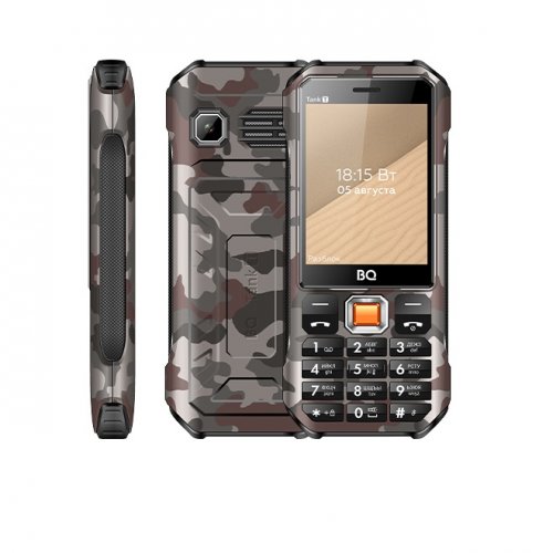 Мобильный телефон BQ 2824 Tank T Camouflage Grey