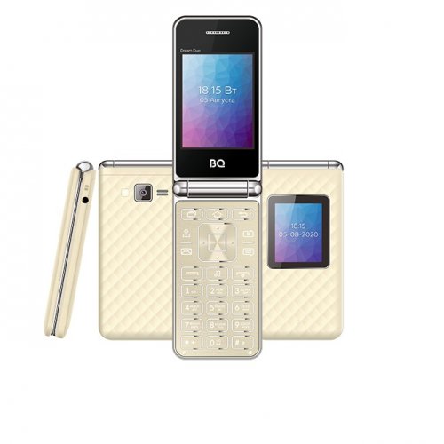 Мобильный телефон BQ 2446 Dream Duo Gold