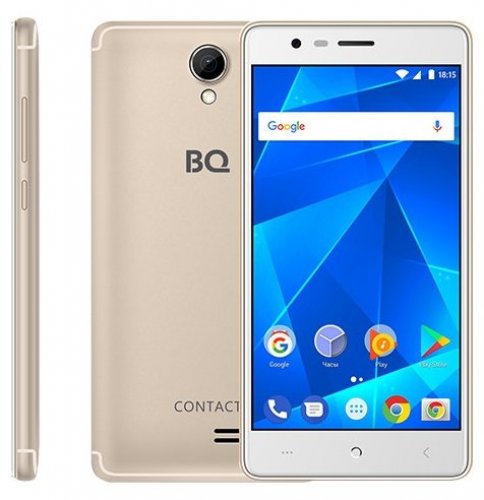 Смартфон BQ BQS-5001L Contact (gold)