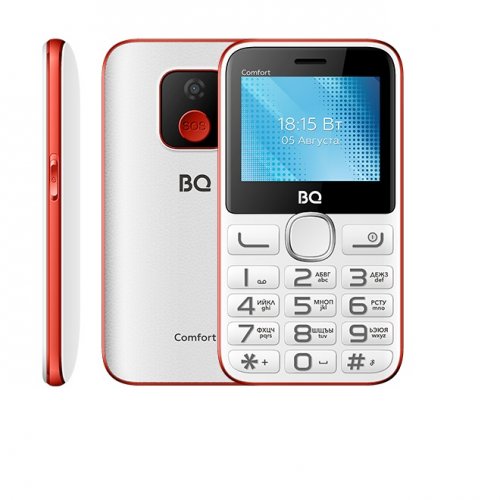 Мобильный телефон BQ 2301 Comfort White/Red