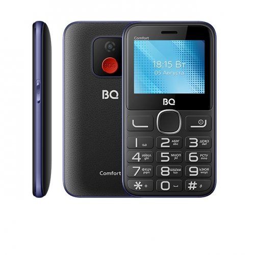 Мобильный телефон BQ 2301 Comfort Black/Blue