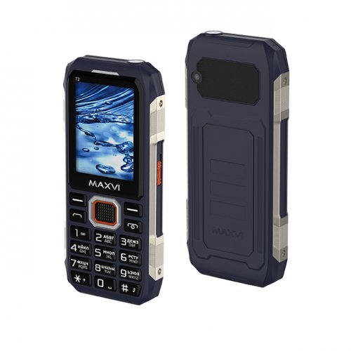 Мобильный телефон Maxvi T2 Blue