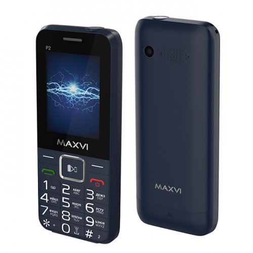 Мобильный телефон Maxvi P2 Blue