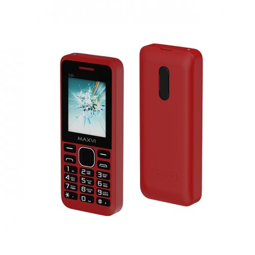 Мобильный телефон Maxvi C20 Wine Red