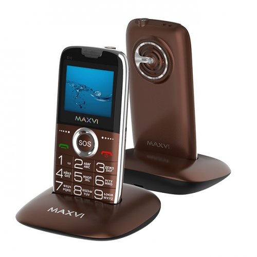 Мобильный телефон Maxvi B10 Chocolate