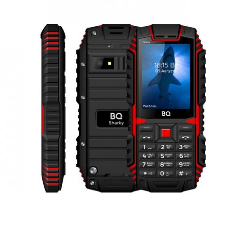Мобильный телефон BQ 2447 Sharky Black/Red