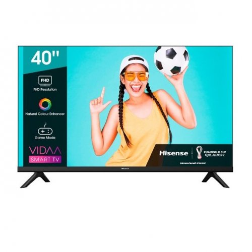 Телевизор Hisense 40A4BG Smart Frameless черный