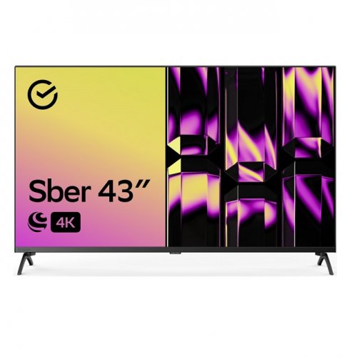 Телевизор Sber SDX 43U4123B черный