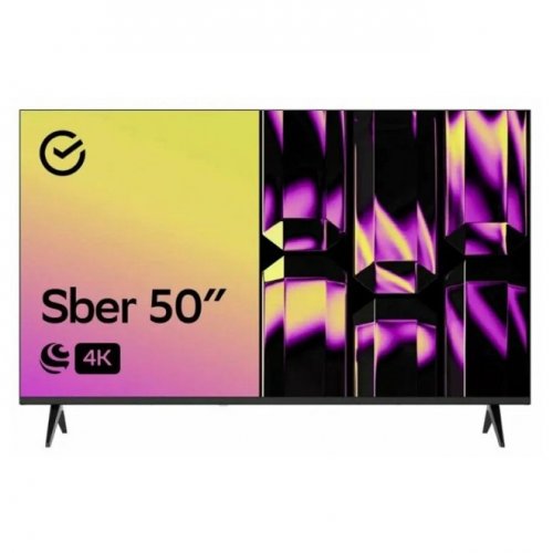 Телевизор Sber SDX 50U4126 чёрный