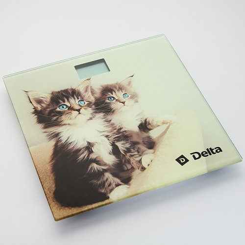 Весы напольные Delta D-9228 Серые котята