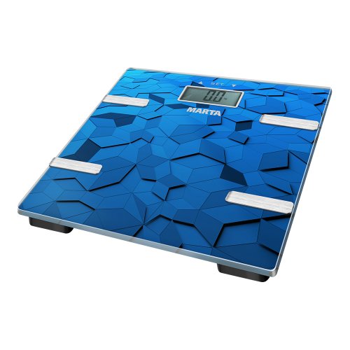 Весы напольные Marta MT-1675 синий сапфир