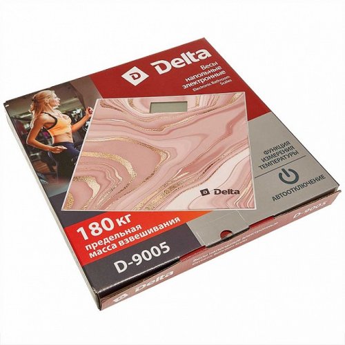 Весы напольные Delta D-9005 Розовый камень