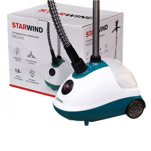 Отпариватель Starwind SVG3200 белый/зеленый