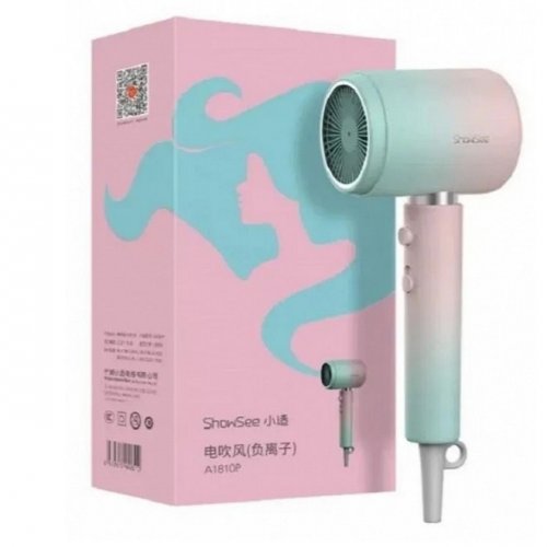 Фен Xiaomi ShowSee Hair Dryer A1810P розовый