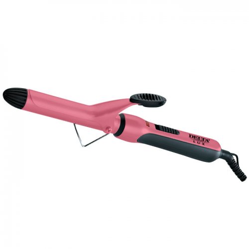 Щипцы для волос Delta LUX DL-0627 розовый 25мм