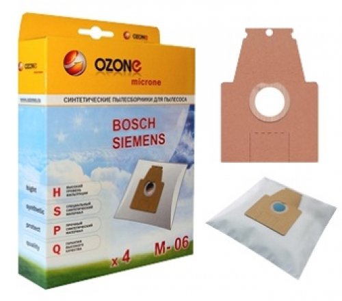 Мешок для пылесоса Ozone micron M-06
