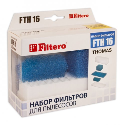 Фильтр для пылесоса Filtero FTH 16 для пилососів Thomas