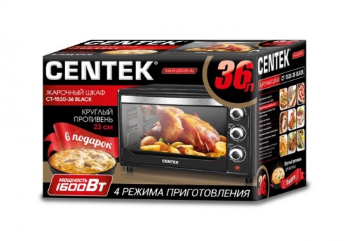 Электропечь Centek CT-1530-36 черн