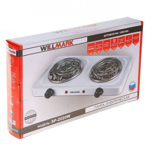 Плитка электрическая Willmark SP-2020W