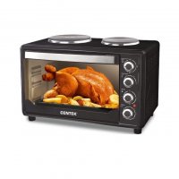 Электропечь Centek CT-1530-36 PLATE черн - фото