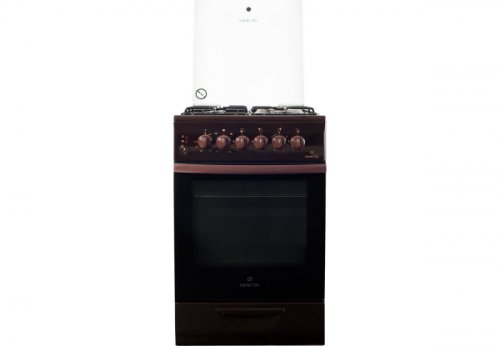 Плита комбинированная Greta 1470 исп. ГЭ 00 (3в1) коричневая