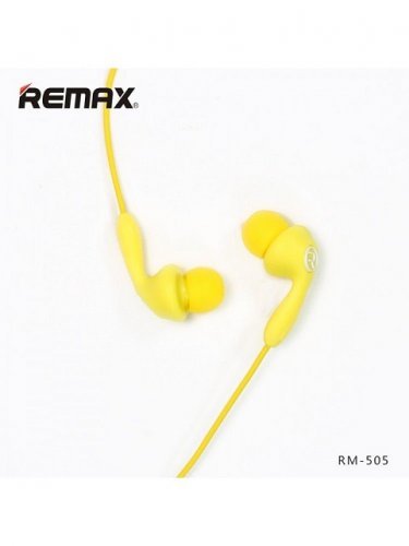 Наушники Remax 505 Yellow