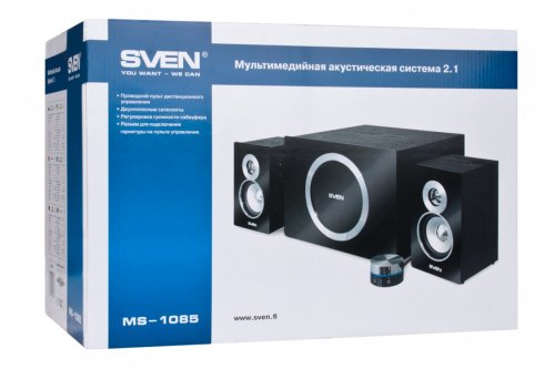 Акустическая система Sven MS-1085 черный