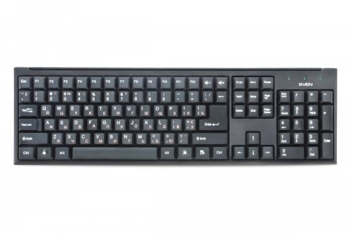 Клавиатура Sven Standard 310 combo, USB черная