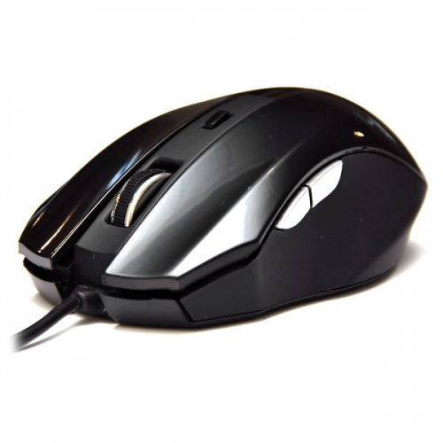 Мышь компьютерная DeTech DE-5040G RubberShiny Black
