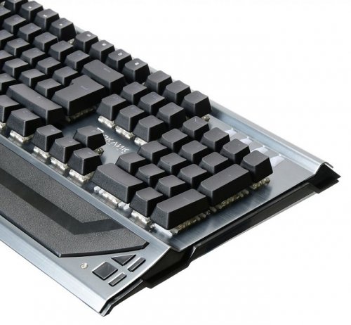 Клавиатура Oklick 980G HUMMER USB c подставкой для запястий черный