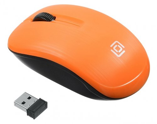 Мышь Oklick 525MW оптическая беспроводная USB оранжевый