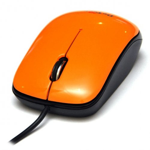 Мышь компьютерная DeTech DE-2059 Shiny Orange