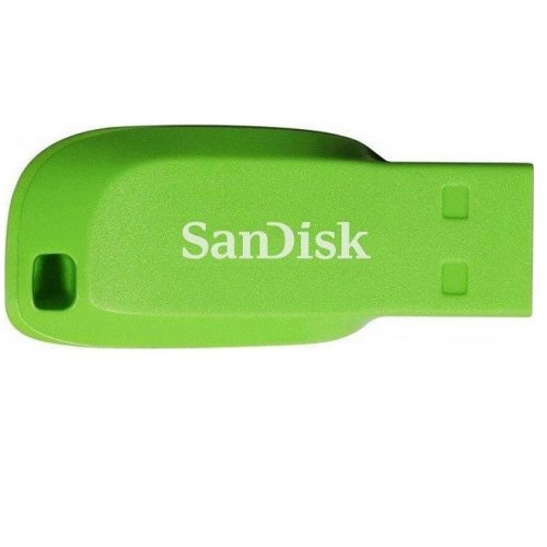 Флеш-накопитель Sandisk Cruzer Blade 16GB Electric Green