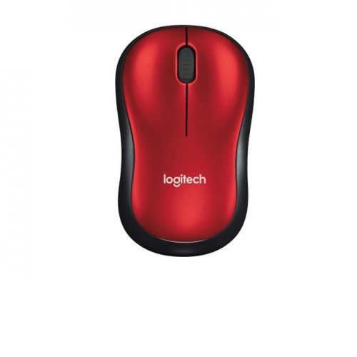 Мышь Logitech 910-002240 Wireless Mouse M185 Red