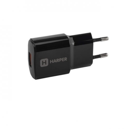 Сетевое зарядное устройство Harper WCH-8833 Black QC3.0