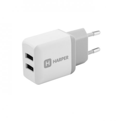 Сетевое зарядное устройство Harper WCH-8220 White