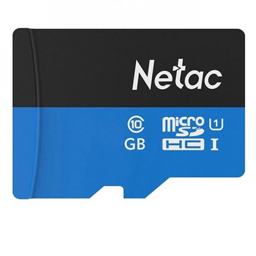 Карта памяти NeTac MicroSD card P500 Standard 16GB, retail version card only