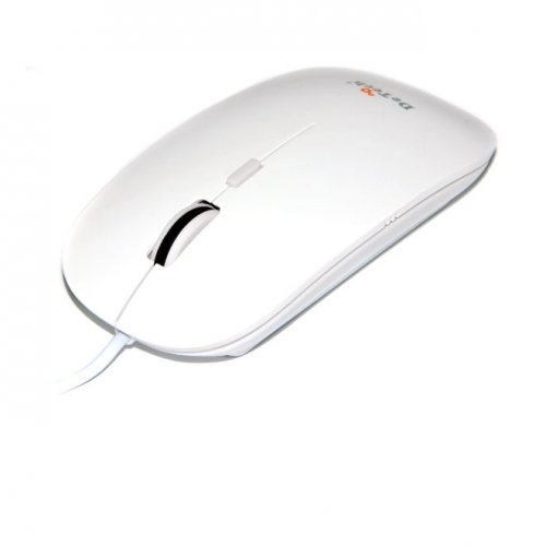 Мышь компьютерная DeTech DE-5022G Shiny White