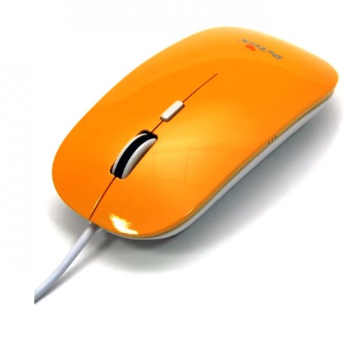 Мышь компьютерная DeTech DE-5022G Shiny Orange