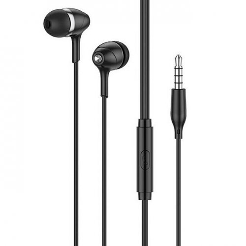 Наушники Hoco M76 Maya universal earphones black
