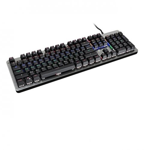Клавиатура Oklick 970G Dark Knight механическая черный/серебристый USB for gamer LED