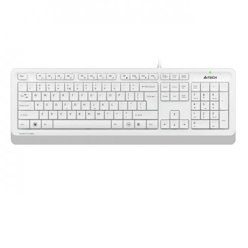 Клавиатура A4Tech Fstyler FK10 белый/серый