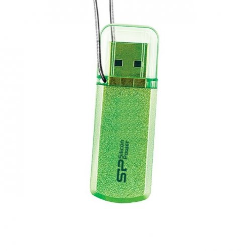 USB-накопитель Silicon Power 16GB Helios 101, Green