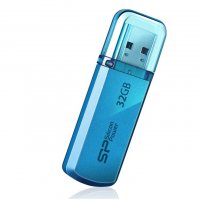USB-накопитель Silicon Power 32GB Helios 101, Blue - фото